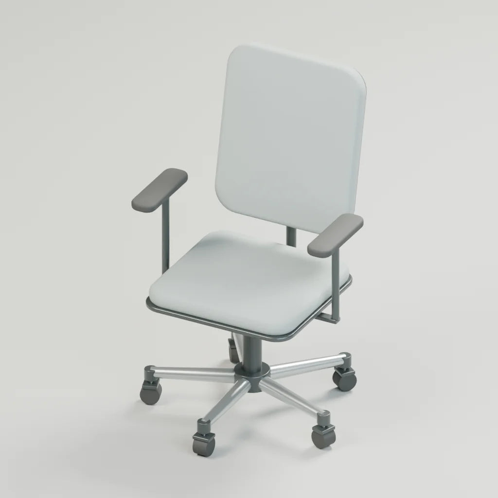 Contour task chair, Atelier Workspaces 3D asset, studio render