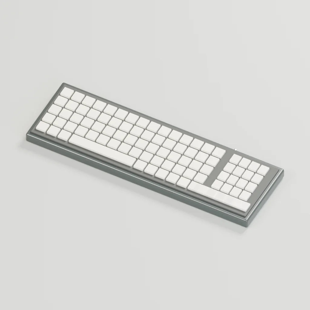 Tactile keyboard, Atelier Workspaces 3D asset, studio render