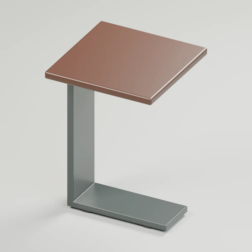 Perch cantilever table, Atelier Workspaces 3D asset, studio render
