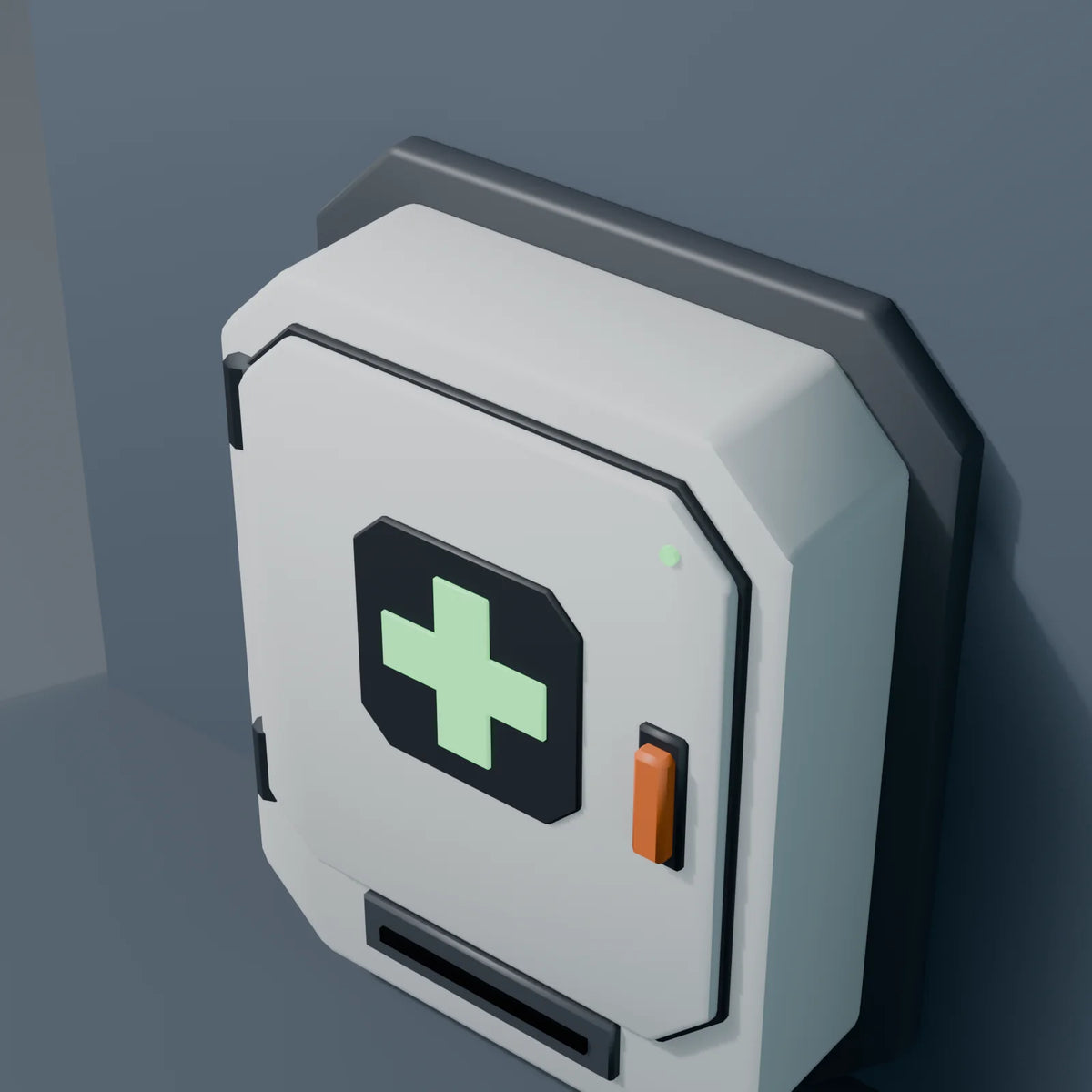 First Aid Kit, close-up detail render