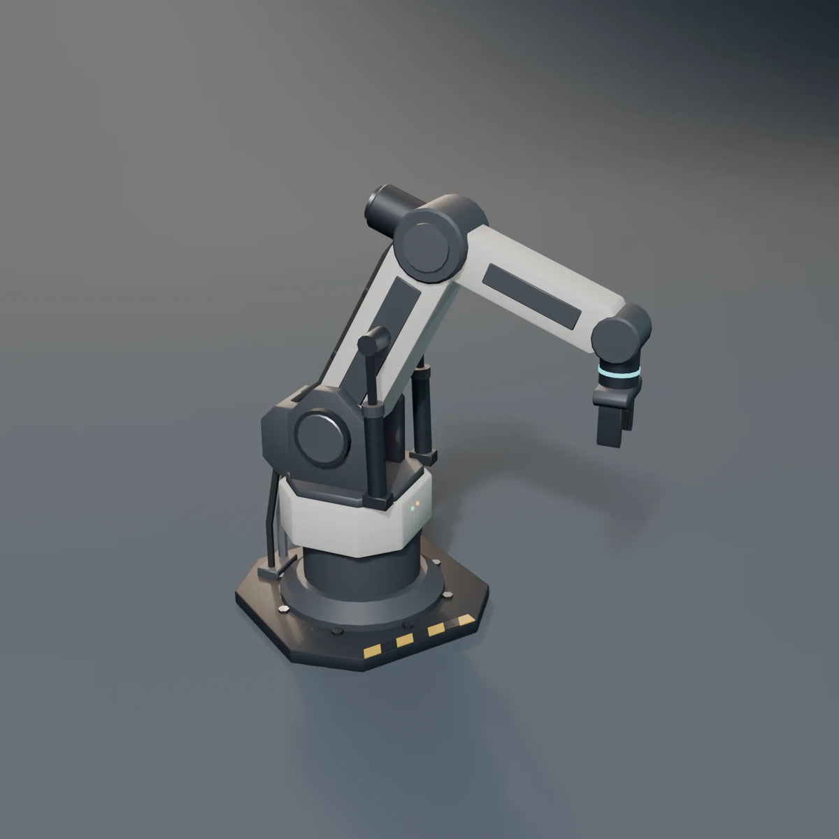 Robot Arm, Kestrel Station 3D asset, studio render