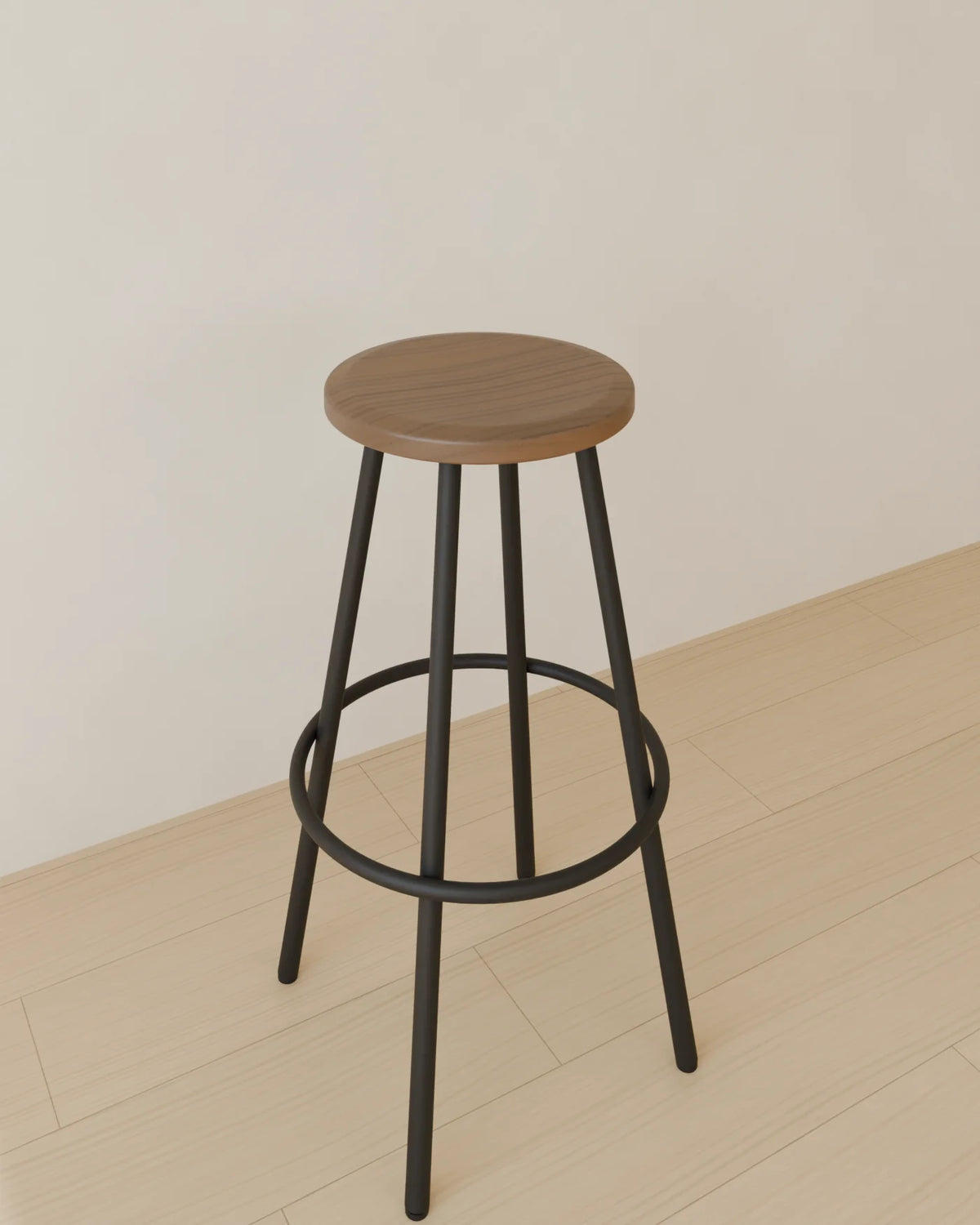 Bar Stool, Linden House 3D asset, studio render