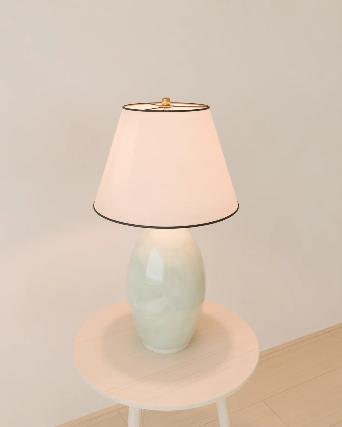 Ceramic Table Lamp, Linden House 3D asset, studio render