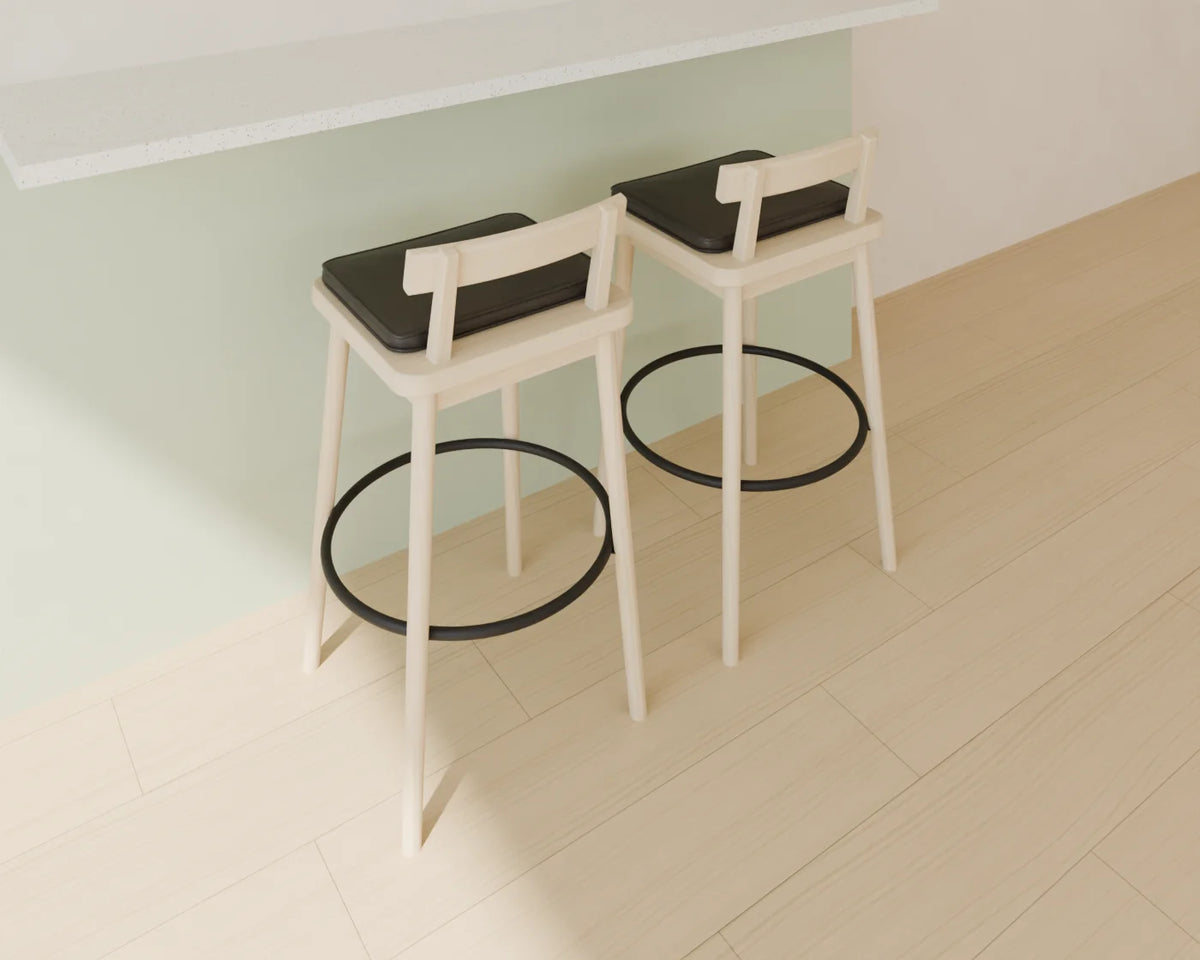 Counter Stool styled in a Linden House room