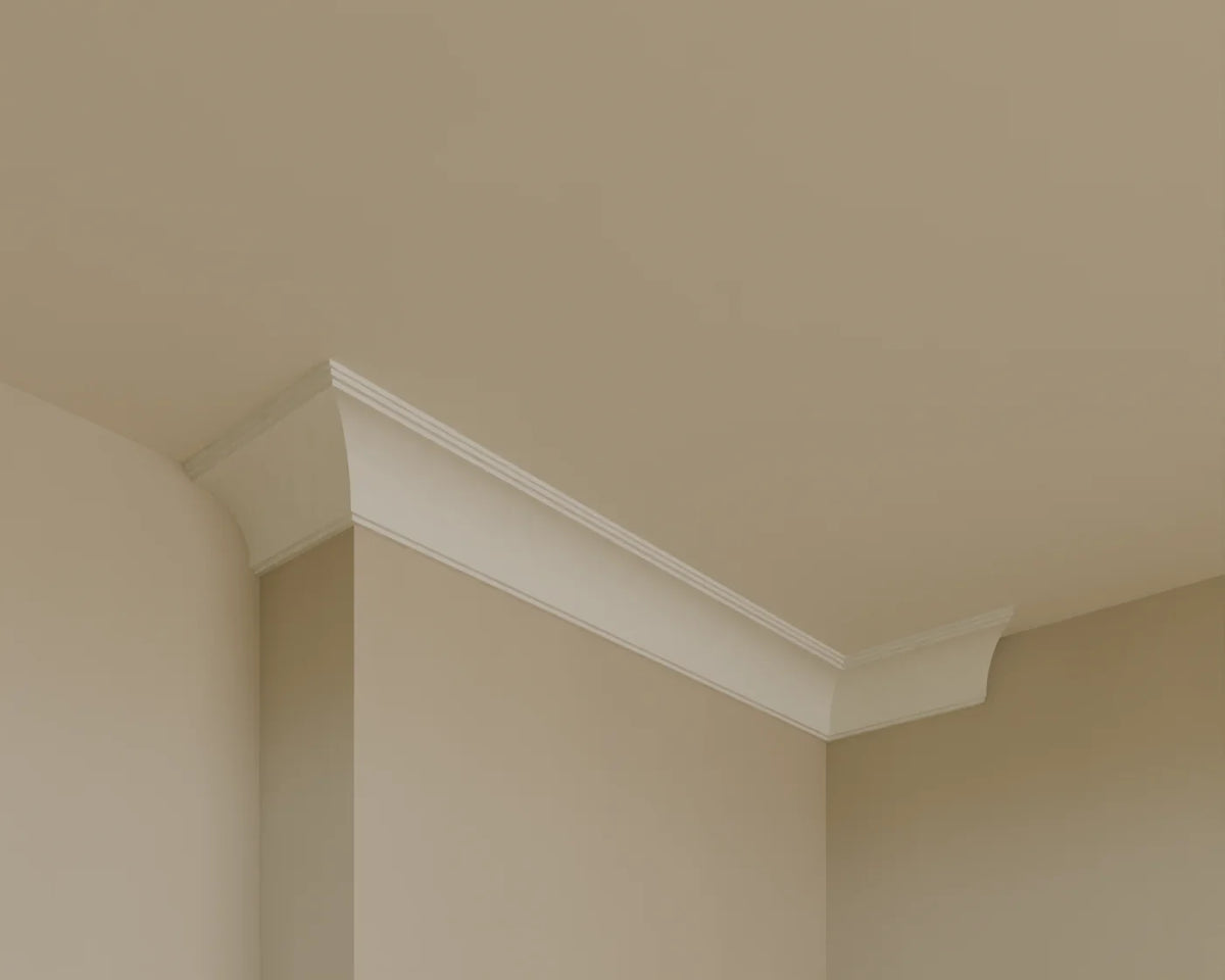 Crown Moulding, Linden House 3D asset, studio render