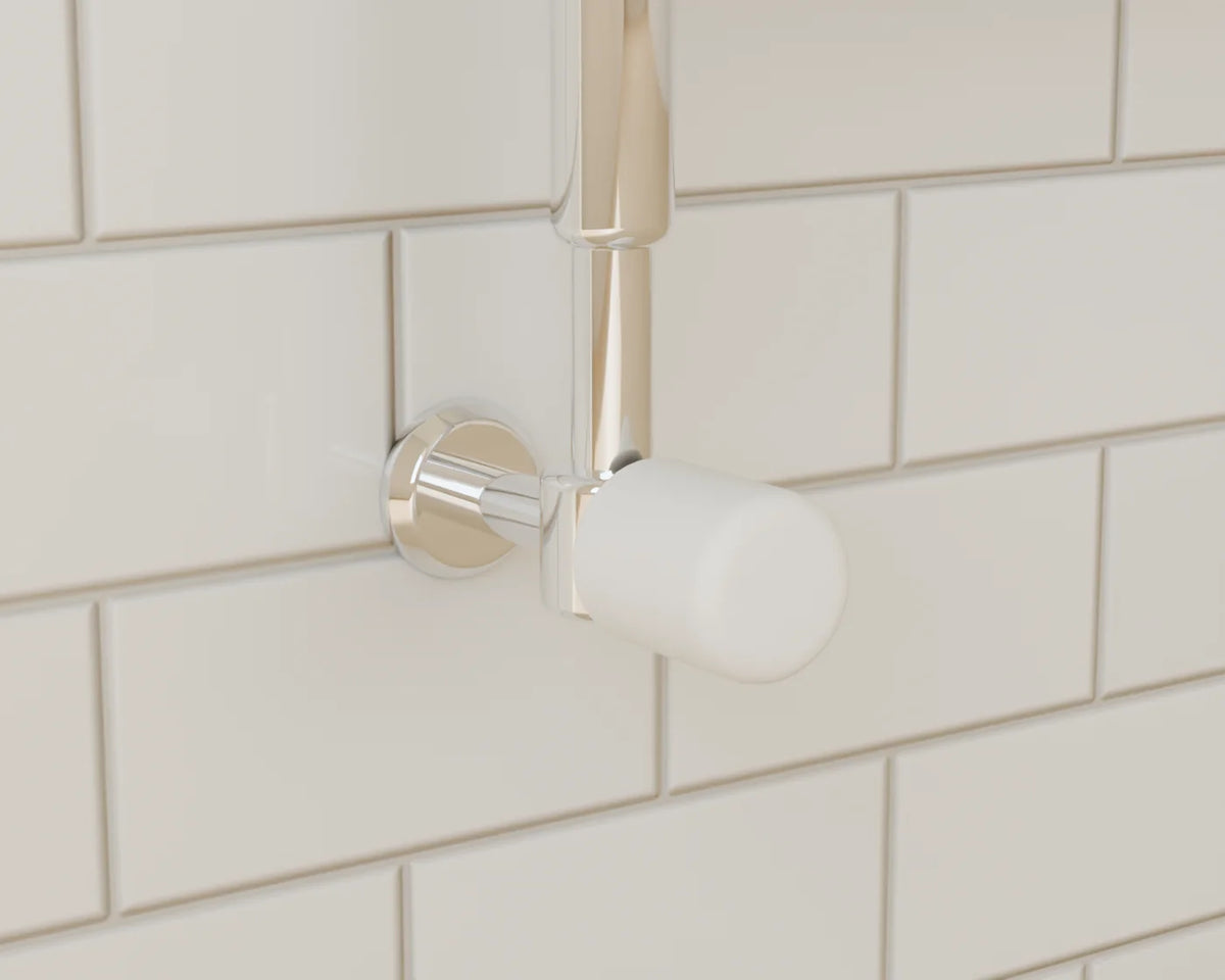Heated Towel Rail, close-up detail render