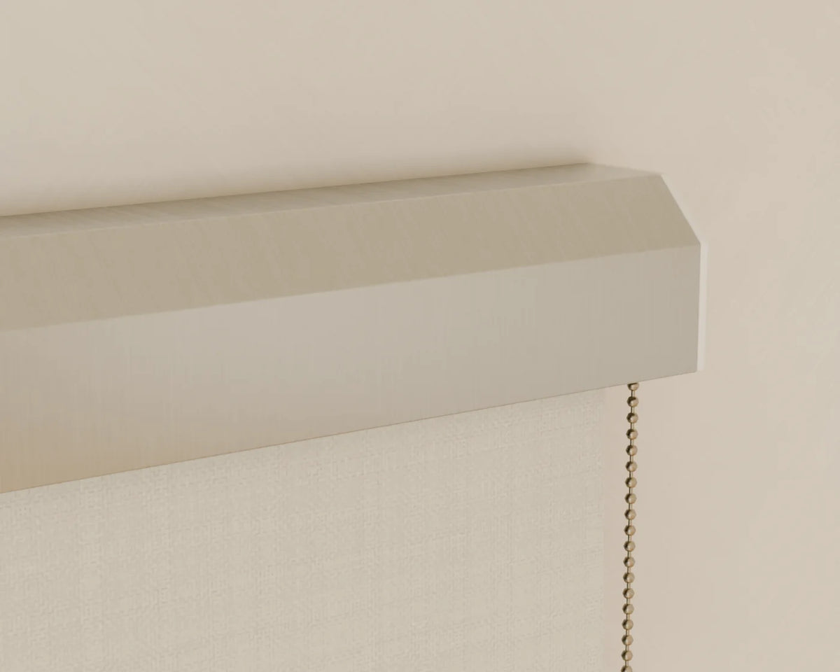 Roller Blind, close-up detail render