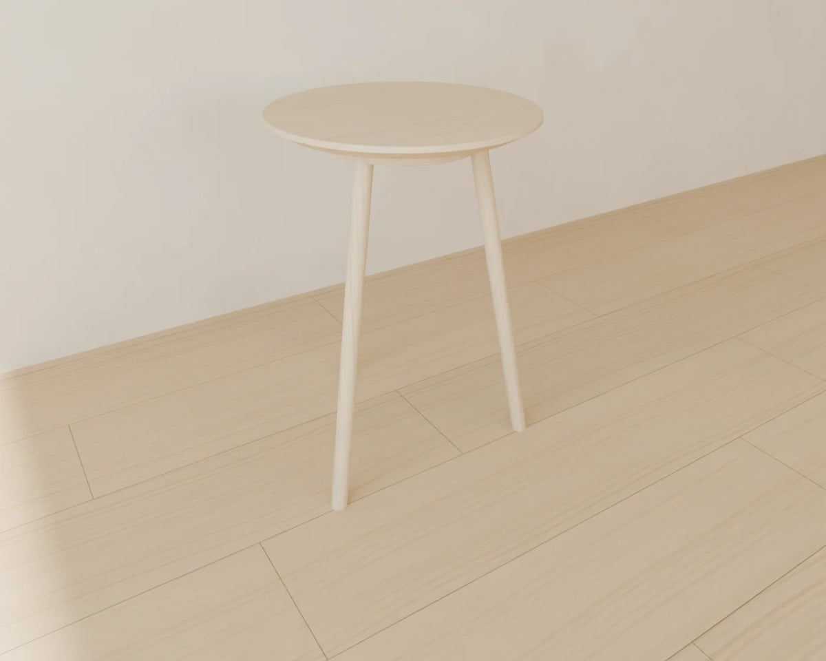 Round Side Table, Linden House 3D asset, studio render