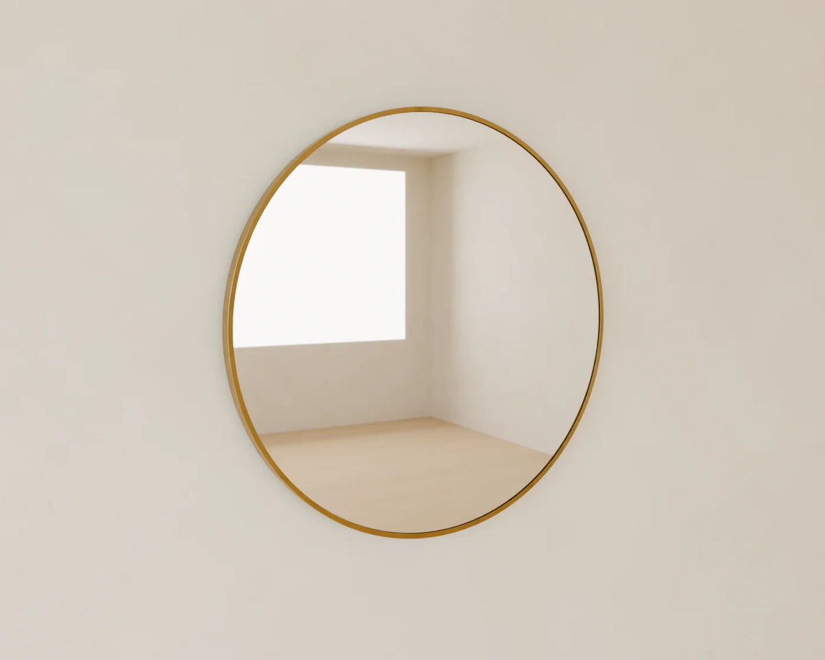 Round Wall Mirror, Linden House 3D asset, studio render