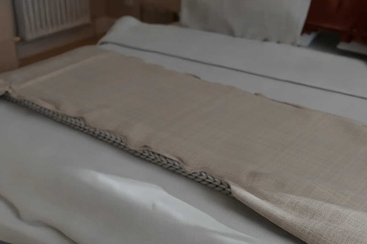 Primary Bedroom scene from Linden House, close-up detail (render of the delivered scene)