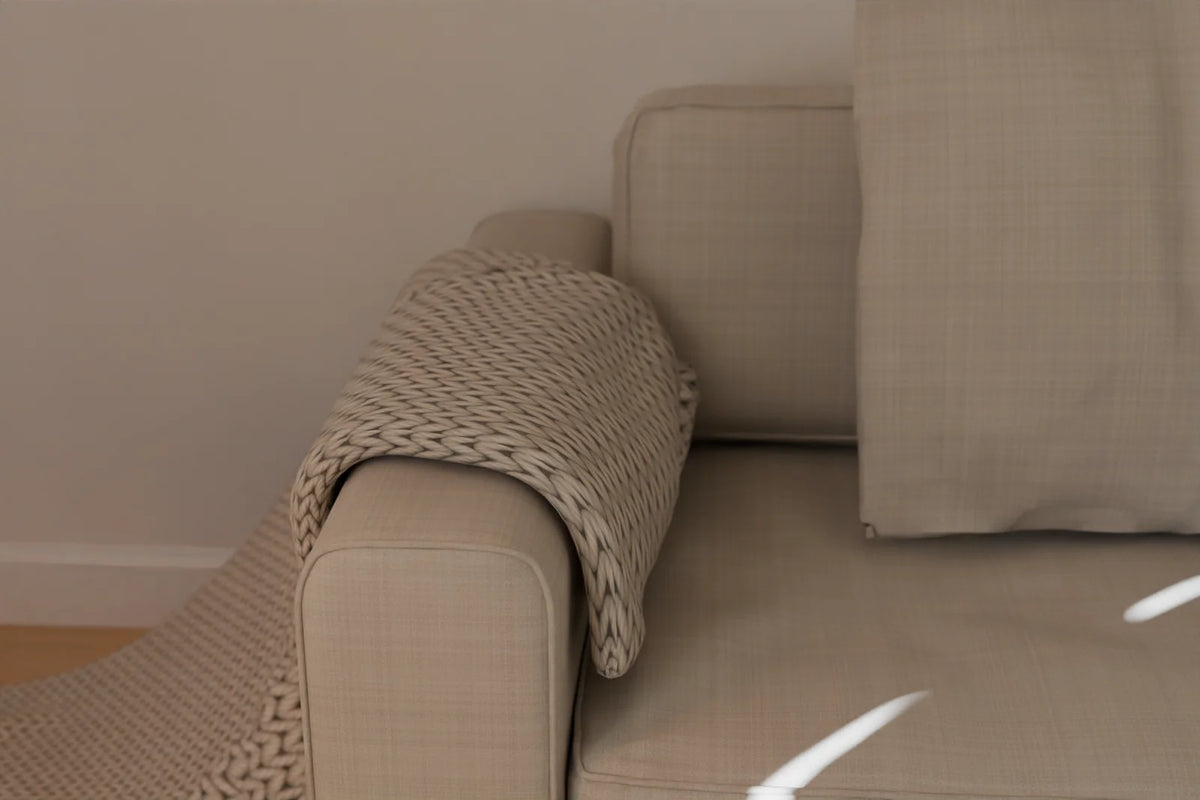 Scandinavian Living Room scene from Linden House, close-up detail (render of the delivered scene)