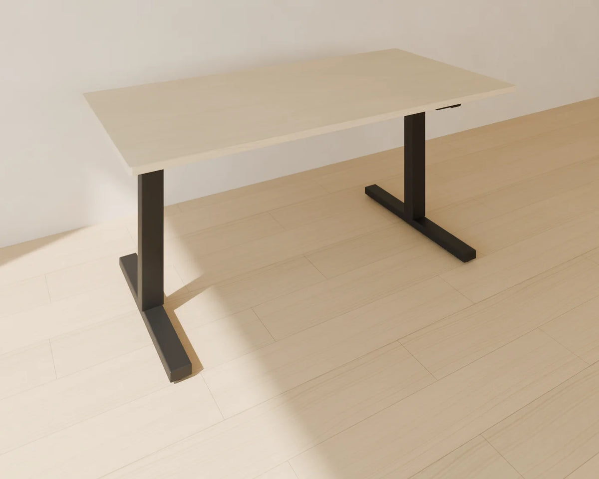 Sit-Stand Desk, Linden House 3D asset, studio render