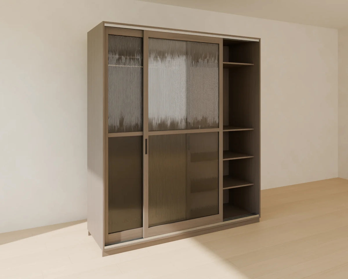 Sliding-Door Wardrobe, Linden House 3D asset, studio render