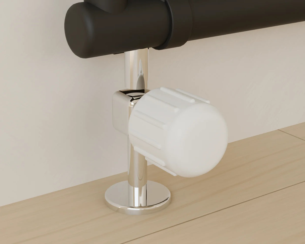 Vertical Tube Radiator, close-up detail render