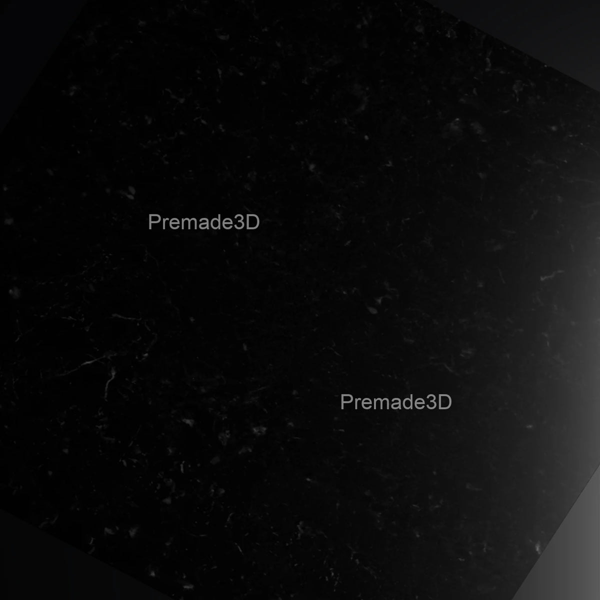 Black Marble worktop detail reflection