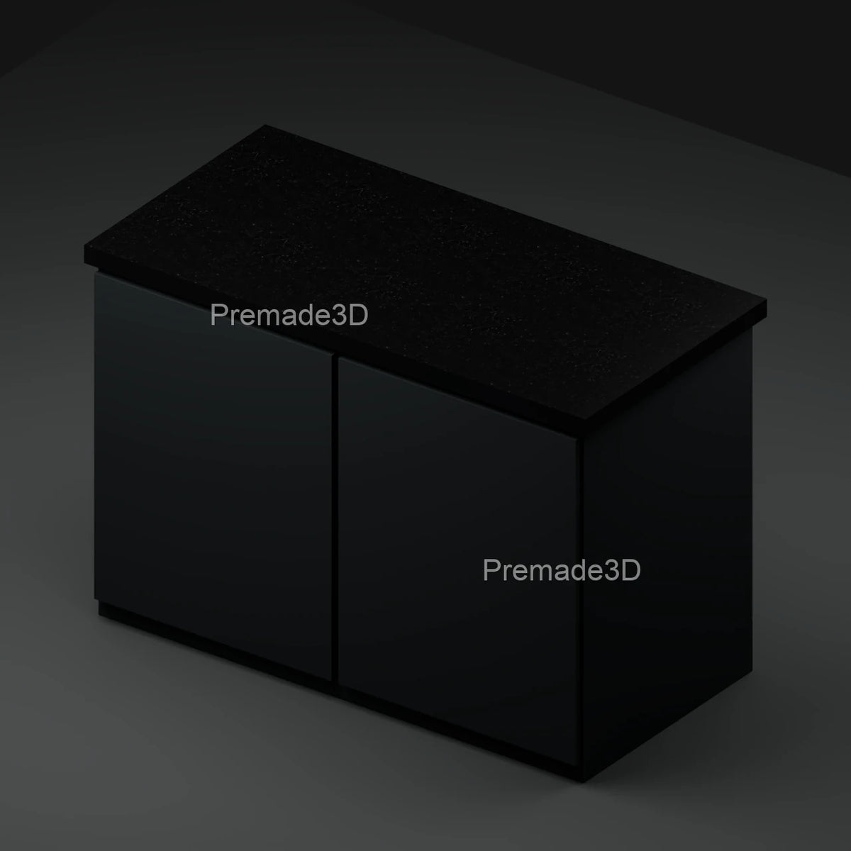 Black Marble worktop diffuse