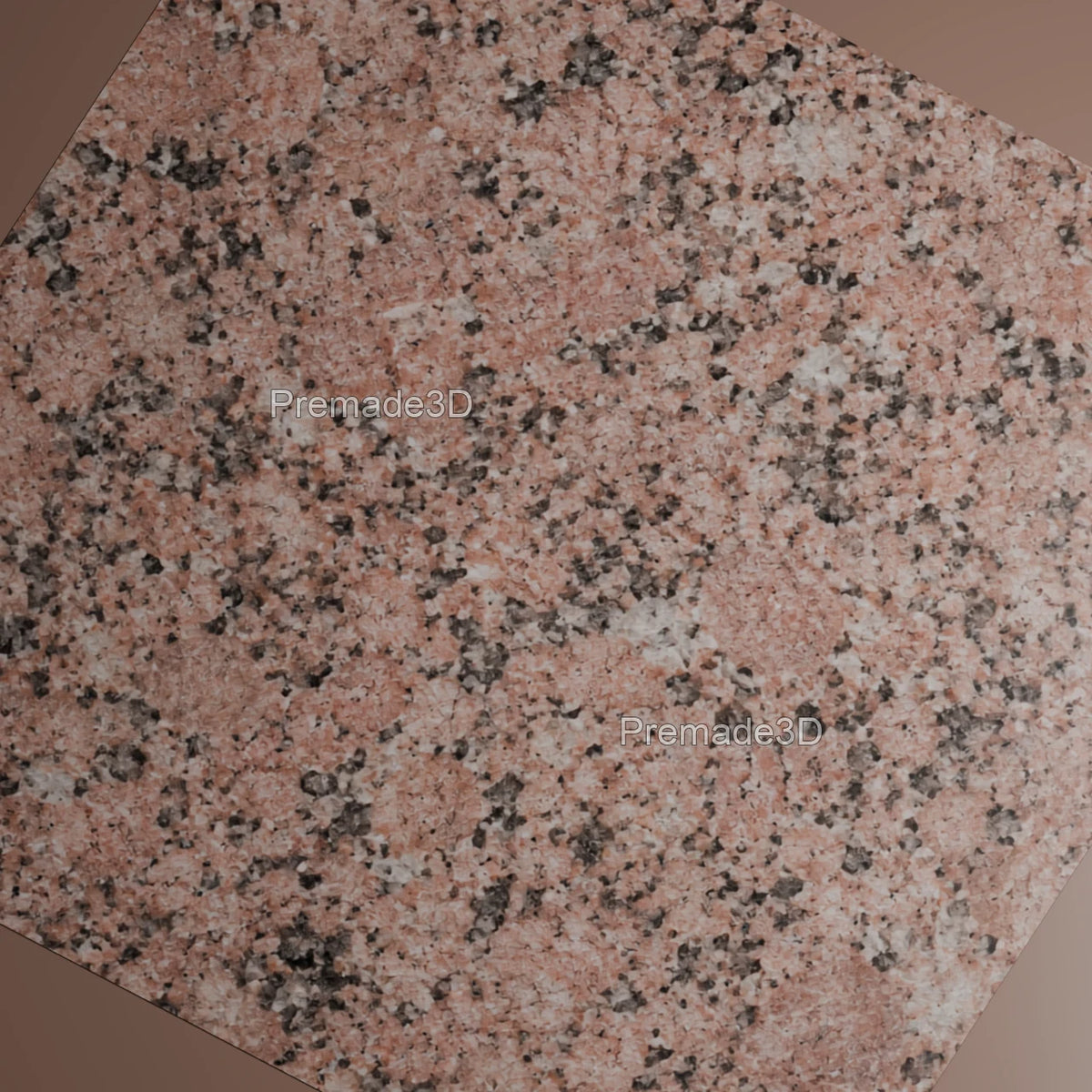 Pink Granite worktop detail reflection