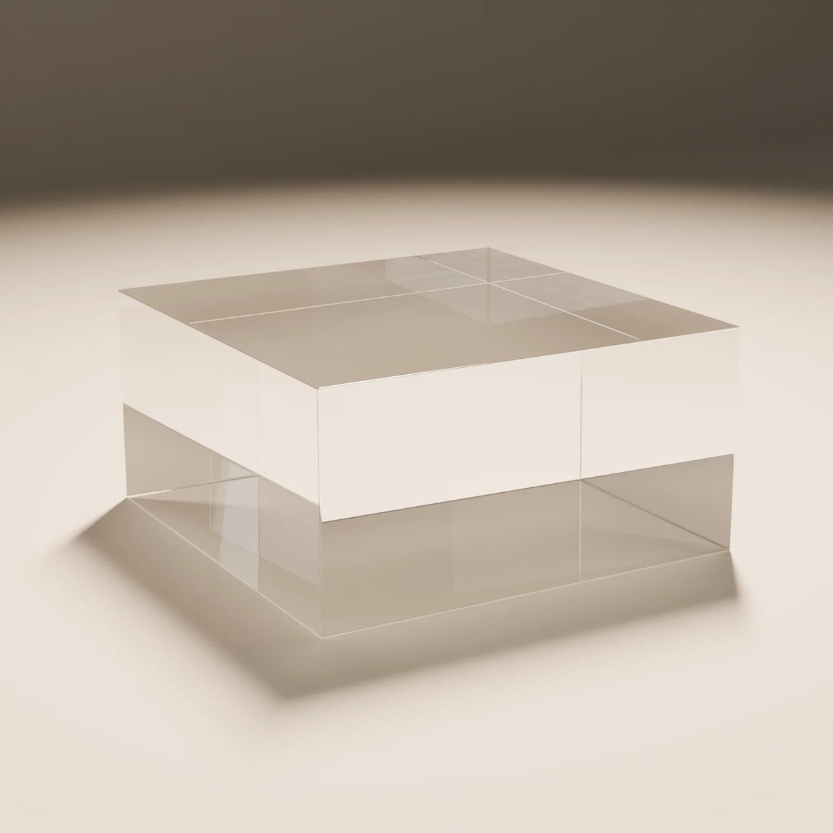 Acrylic Block Riser, Still Studio 3D asset, studio render