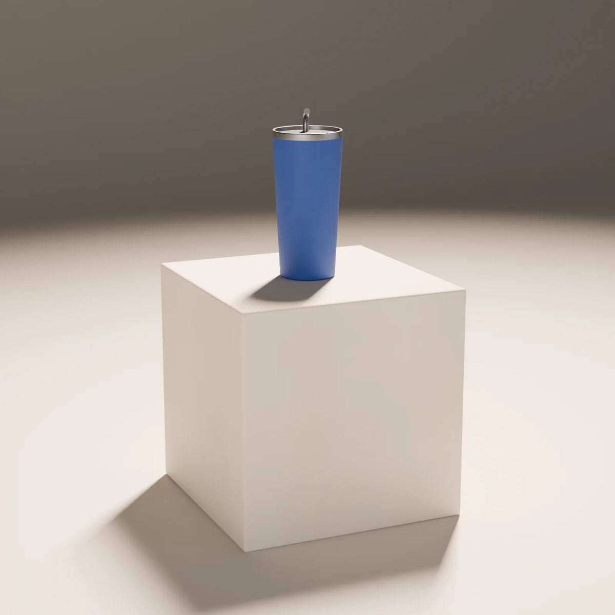 Block Plinth styled in a Still Studio set with the insulated tumbler (sold separately)