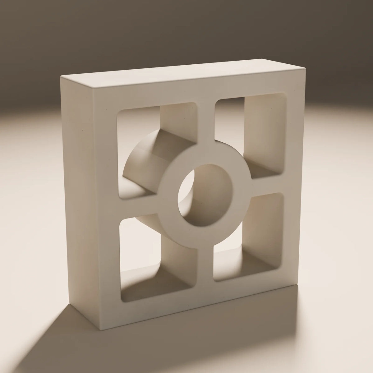 Breeze Block, Still Studio 3D asset, studio render