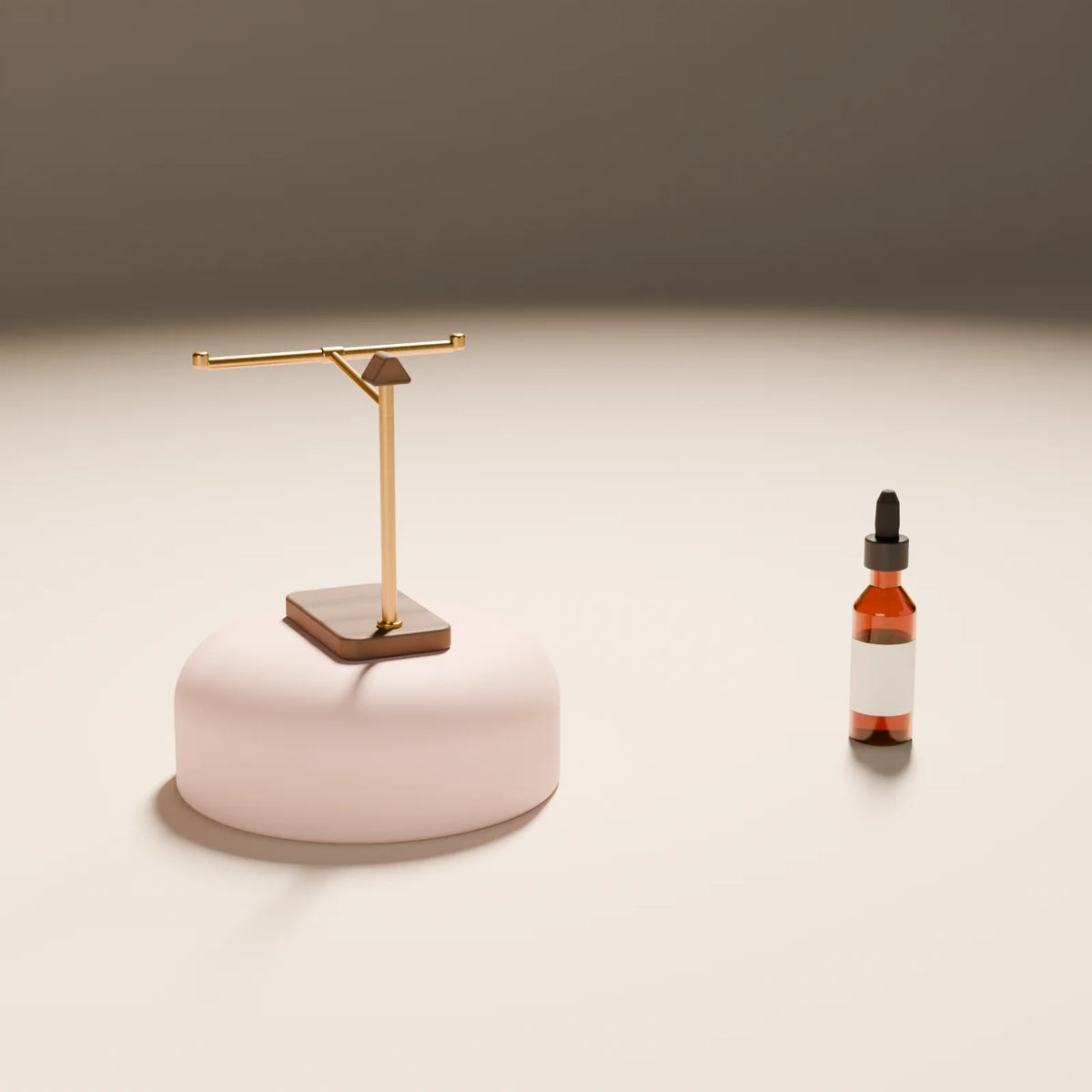 Eyewear Stand styled in a Still Studio set with the pill podium and dropper bottle (sold separately)