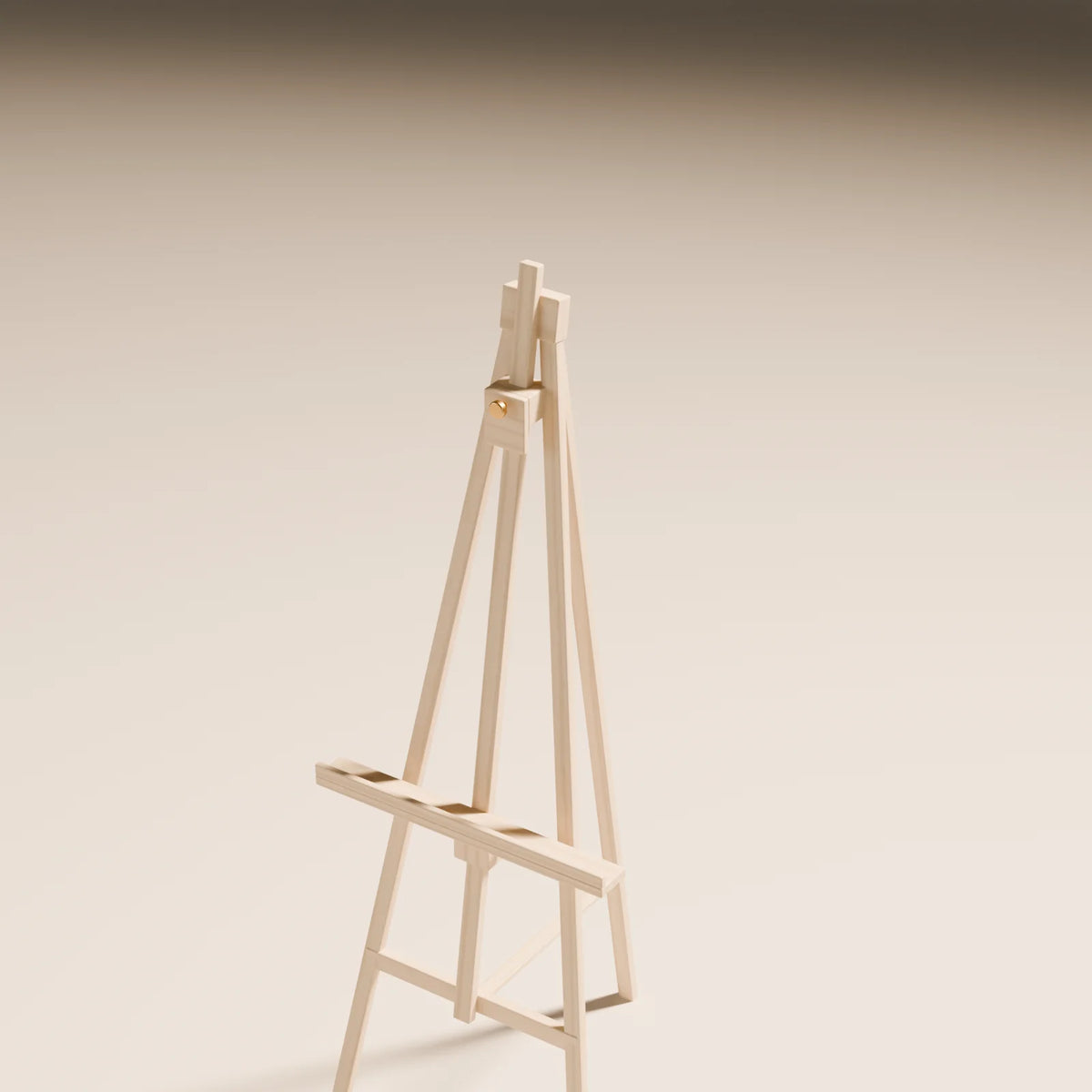 Floor Easel, close-up detail render