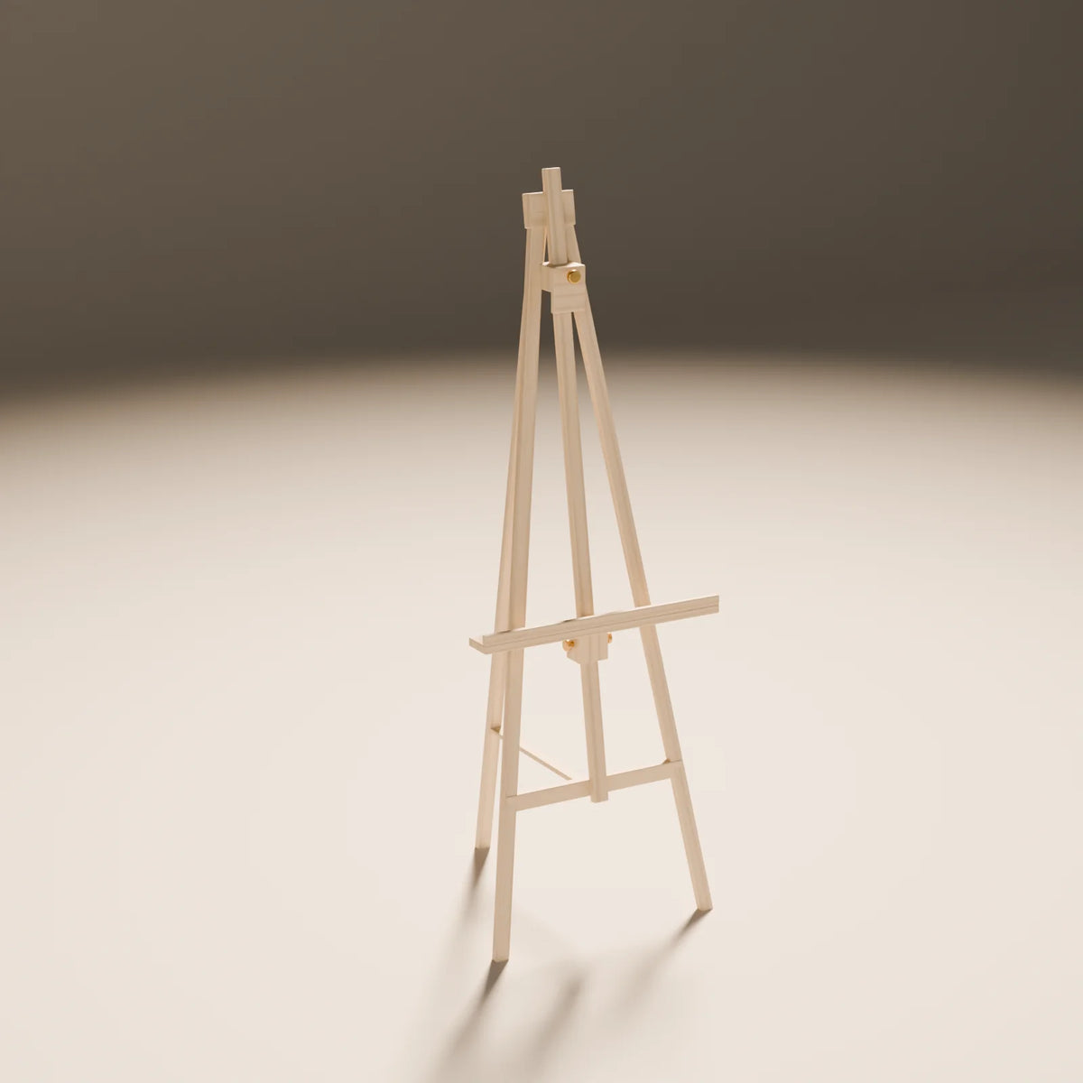 Floor Easel, Still Studio 3D asset, studio render