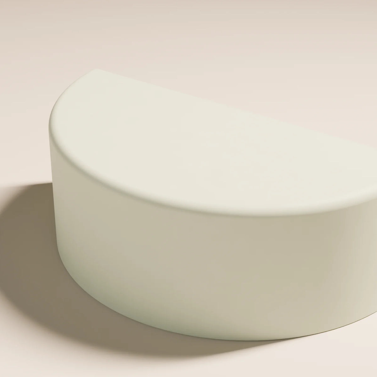 Half-Round Podium, close-up detail render