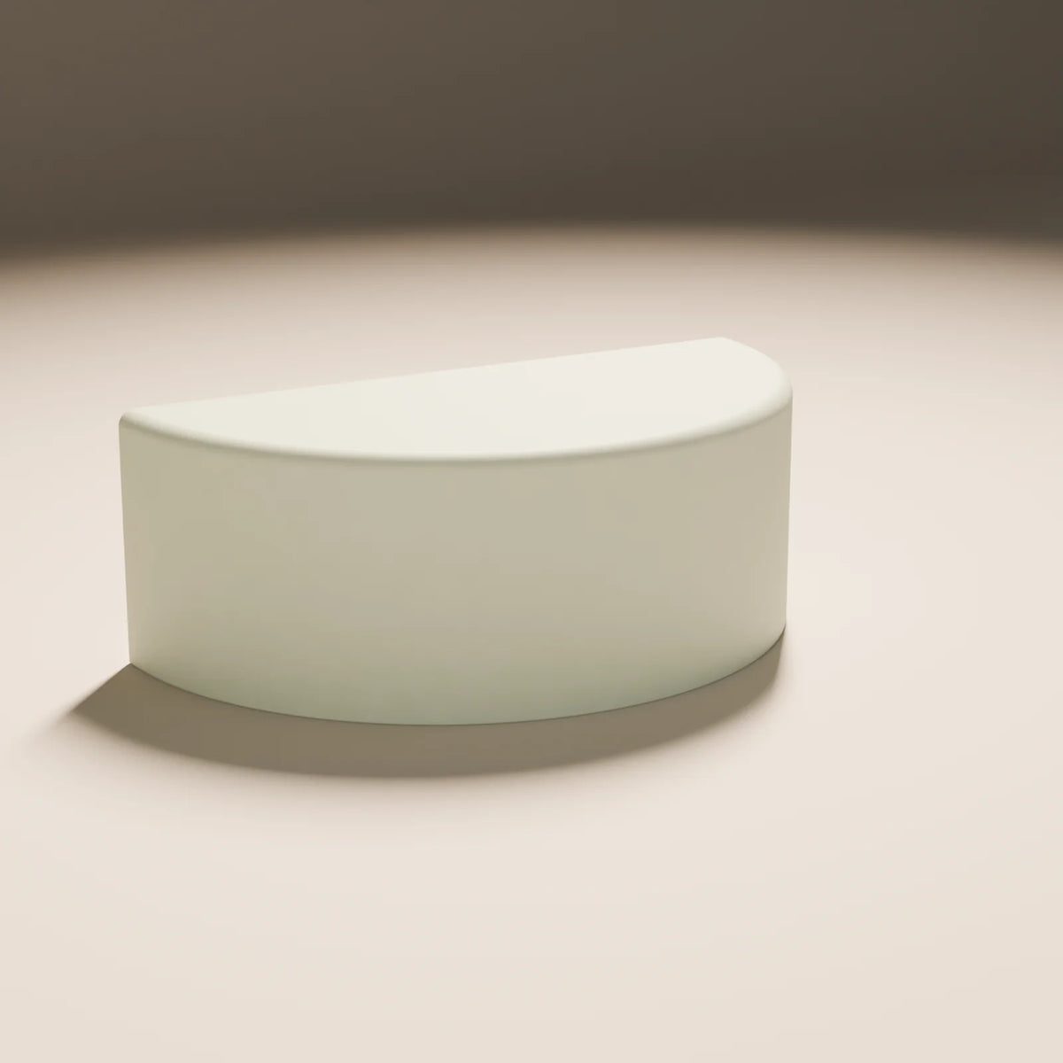 Half-Round Podium, Still Studio 3D asset, studio render