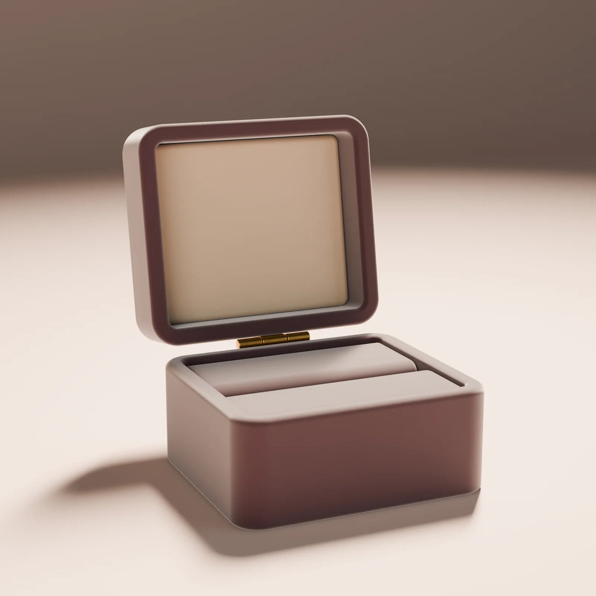Ring Box styled in a Still Studio set