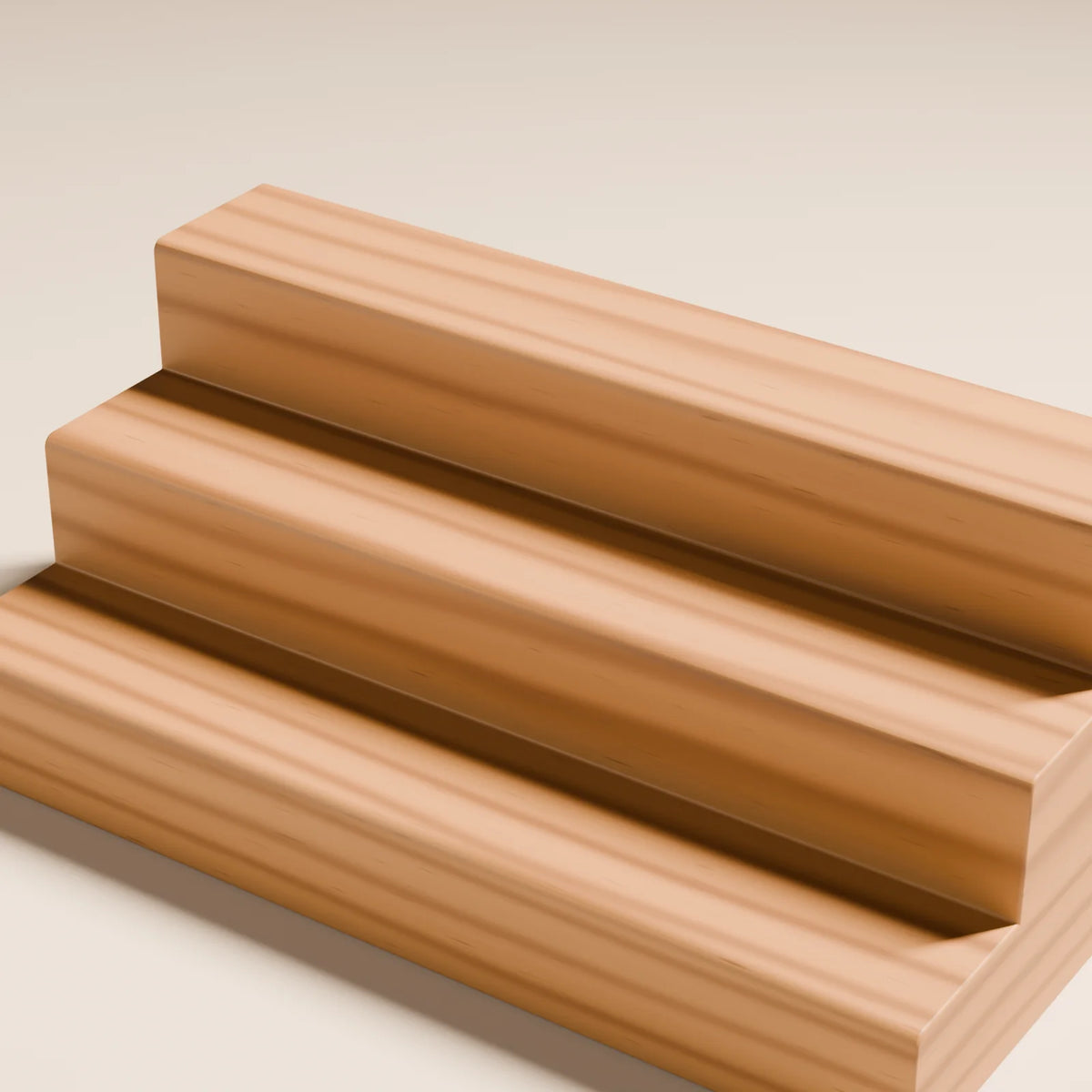 Stair Riser, close-up detail render