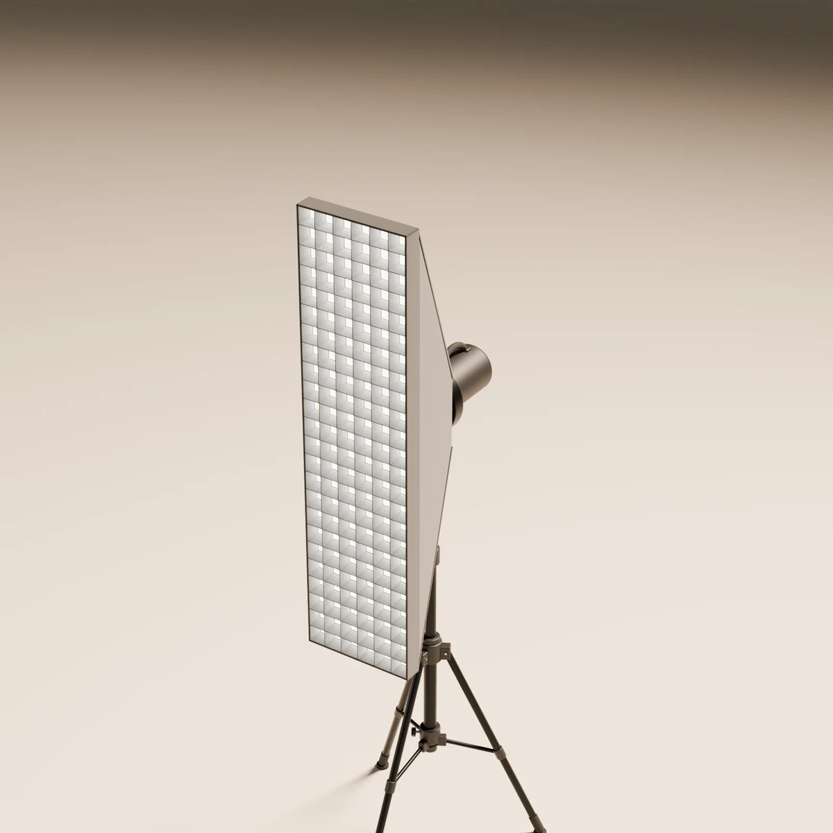 Strip Softbox, close-up detail render