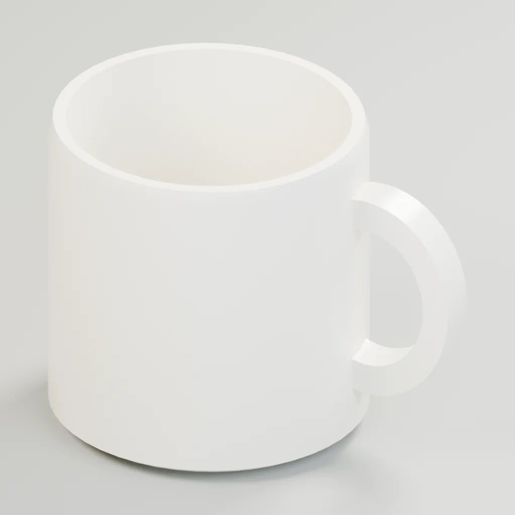 Sip ceramic mug, Atelier Workspaces 3D asset, studio render