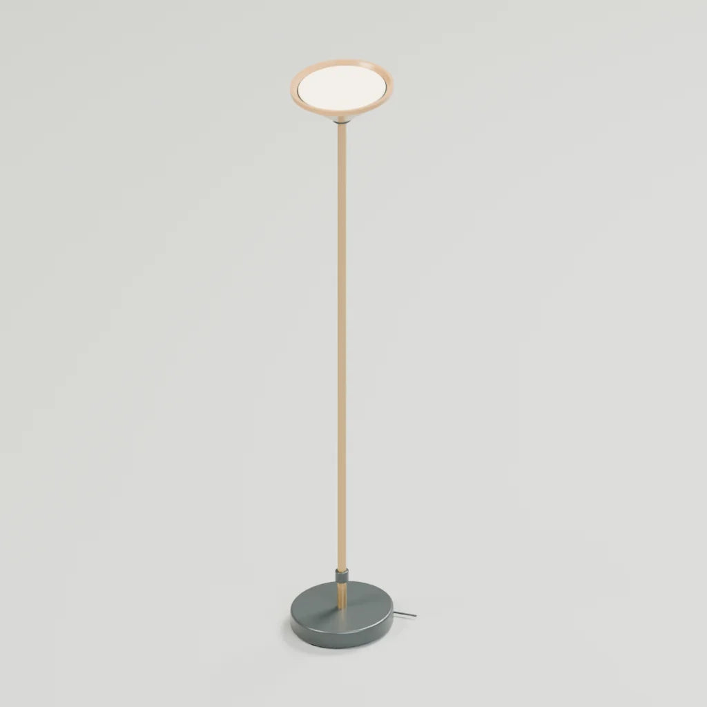 Beacon floor uplight, Atelier Workspaces 3D asset, studio render