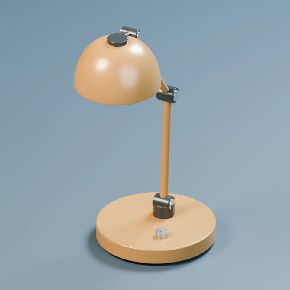 Arc task lamp, Atelier Workspaces 3D asset, catalog photograph