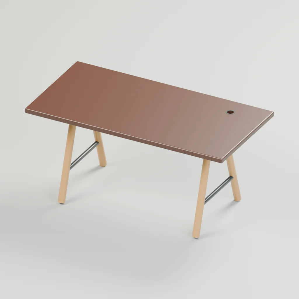Span work desk, Atelier Workspaces 3D asset, studio render