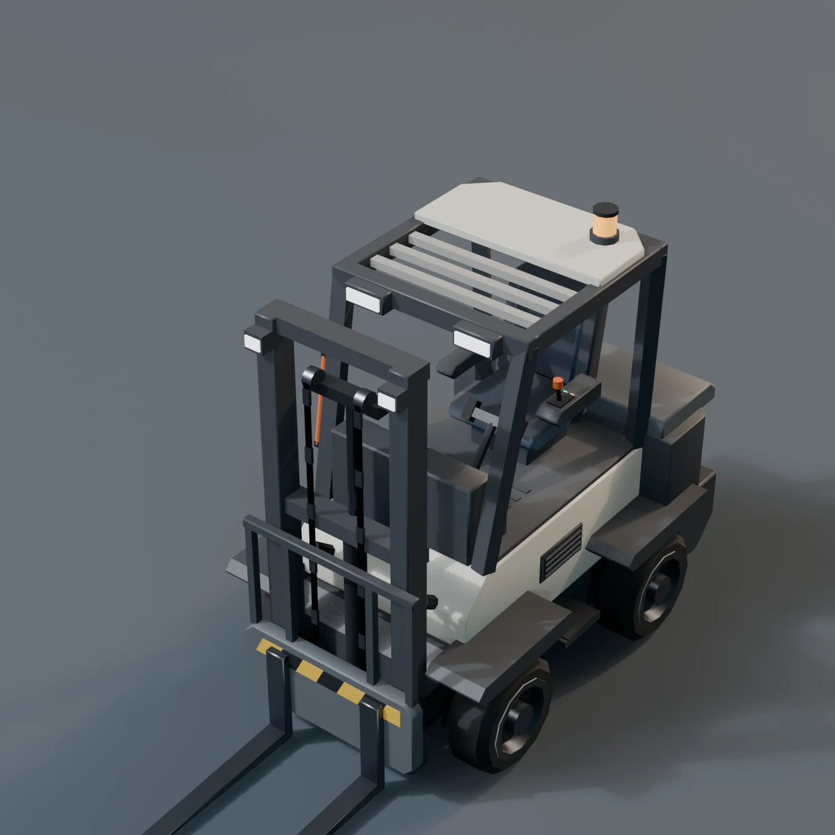Cargo Loader, close-up detail render