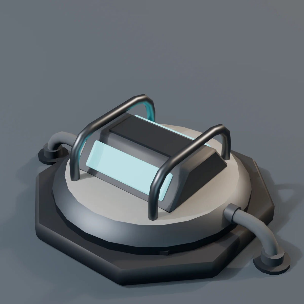 Pad Light, close-up detail render