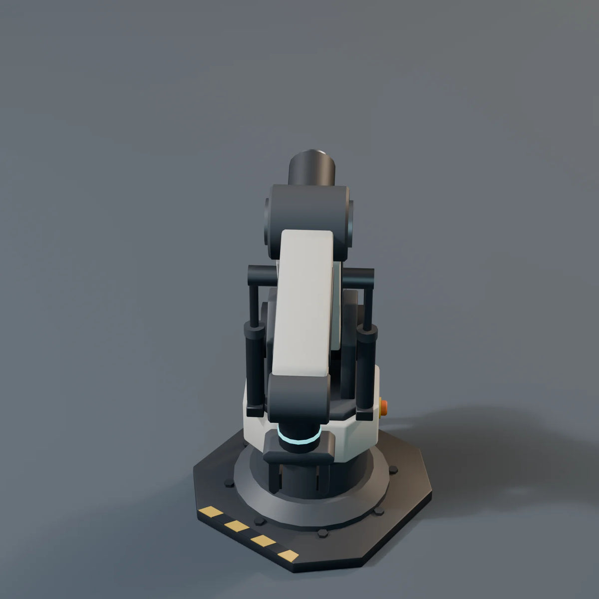 Robot Arm, close-up detail render