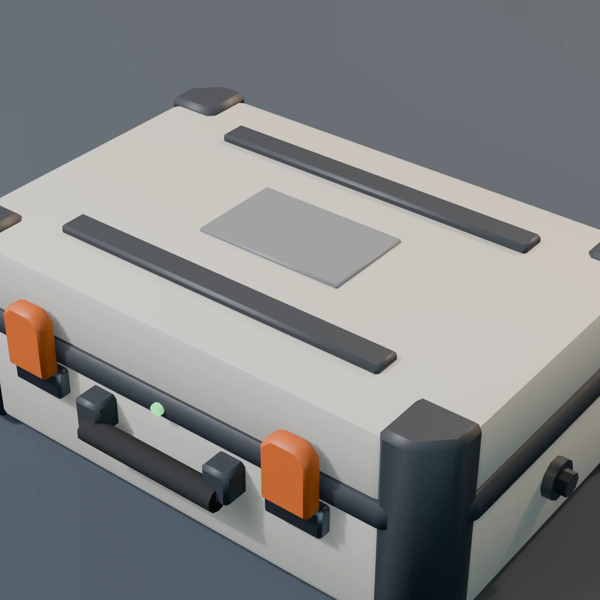 Supply Case, close-up detail render