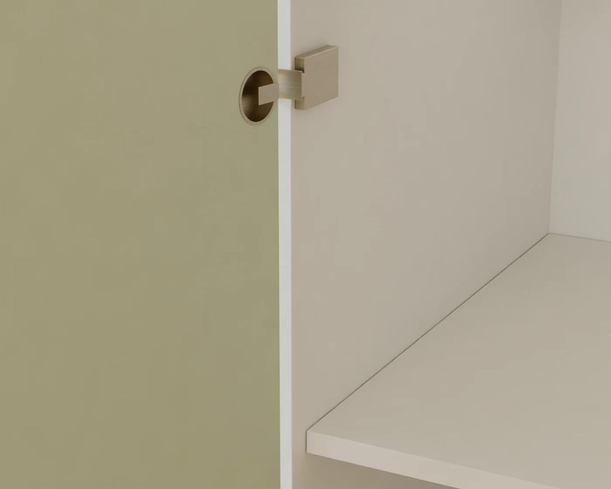 Base Door Cabinet, close-up detail render