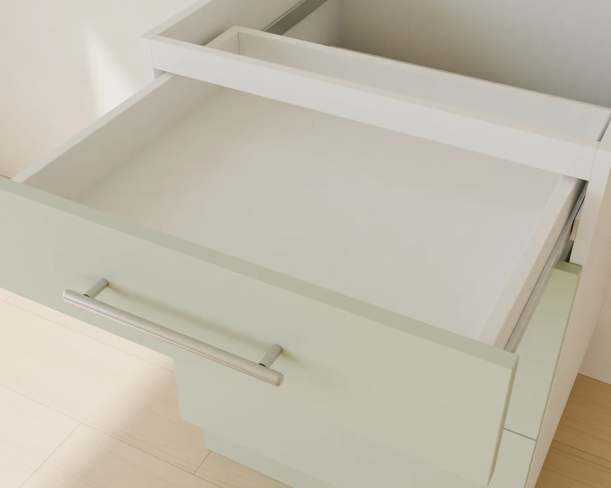 Base Drawer Cabinet, close-up detail render