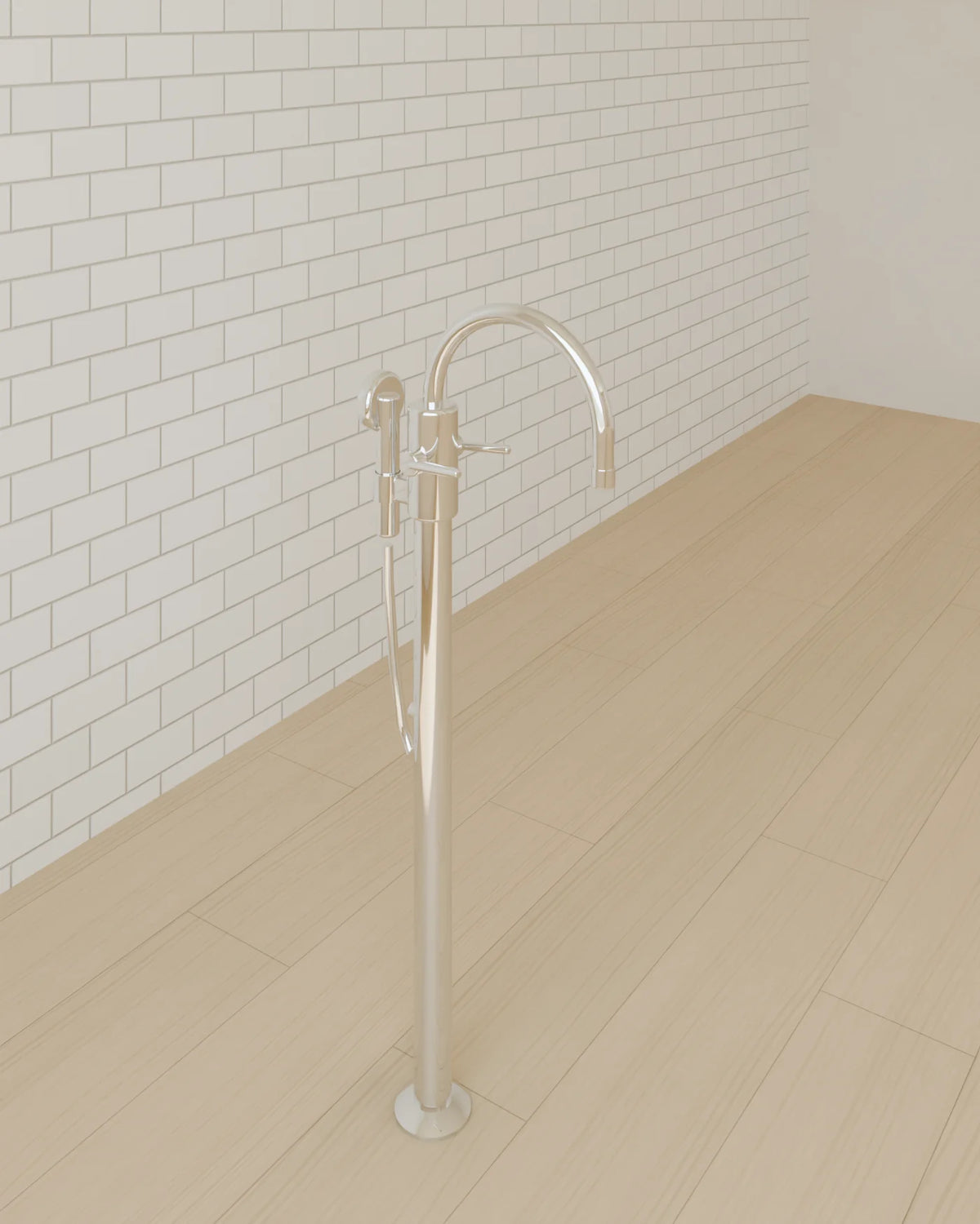 Freestanding Bath Filler 3D model