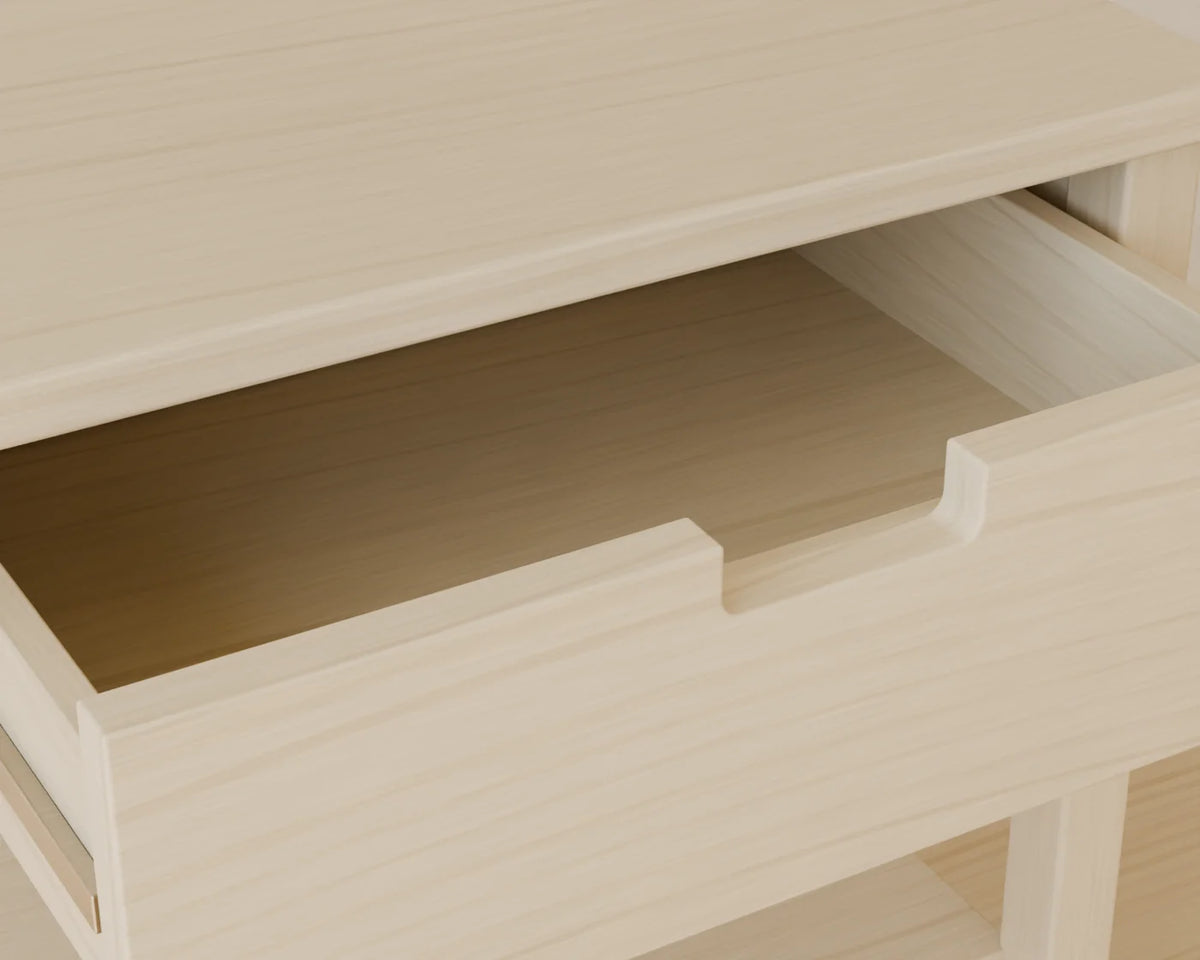 Bedside Table, close-up detail render