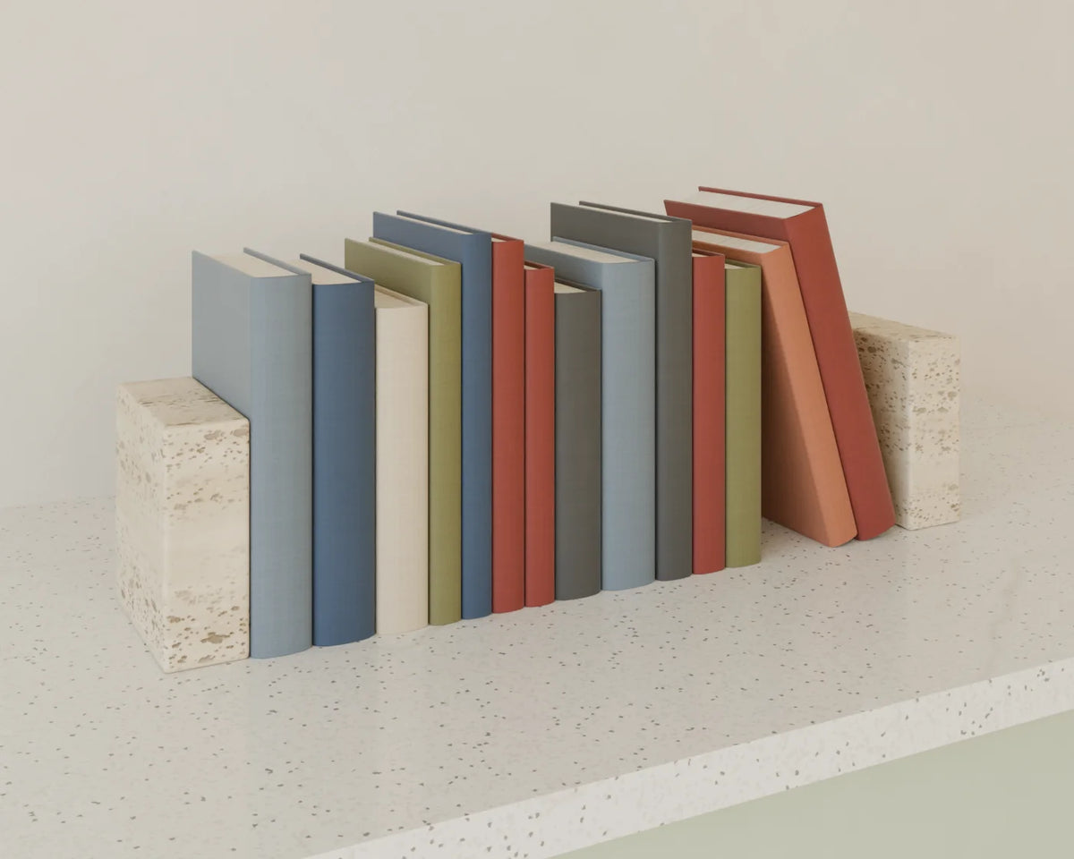 Book Row, Linden House 3D asset, studio render
