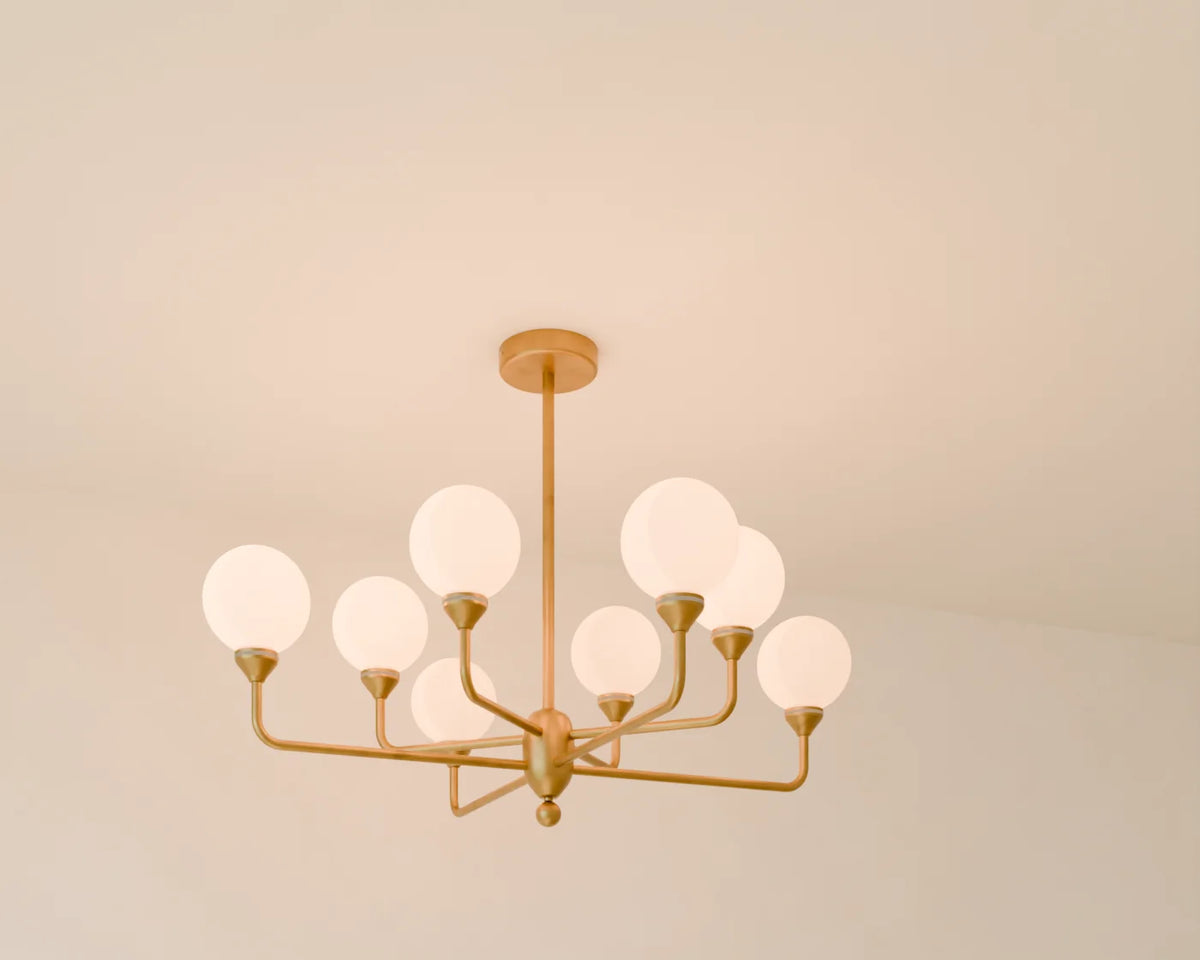 Branch Chandelier, Linden House 3D asset, studio render