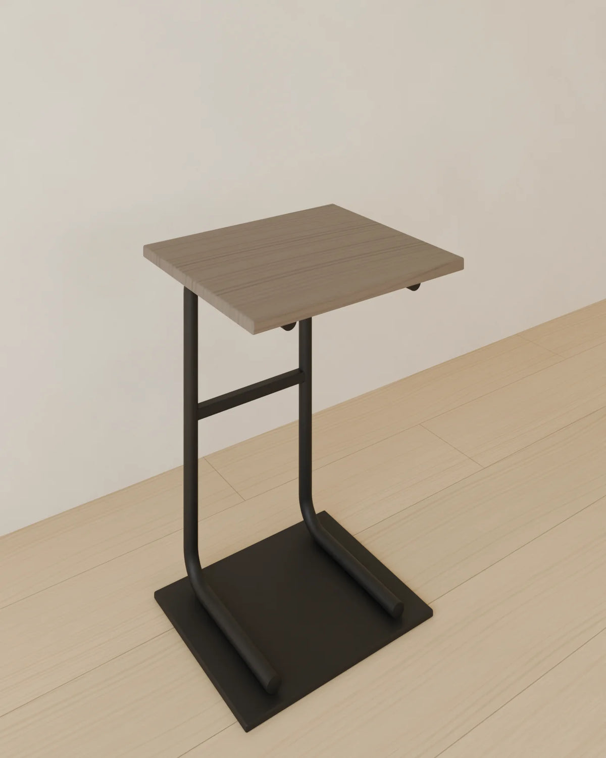 C-Shaped Side Table, Linden House 3D asset, studio render