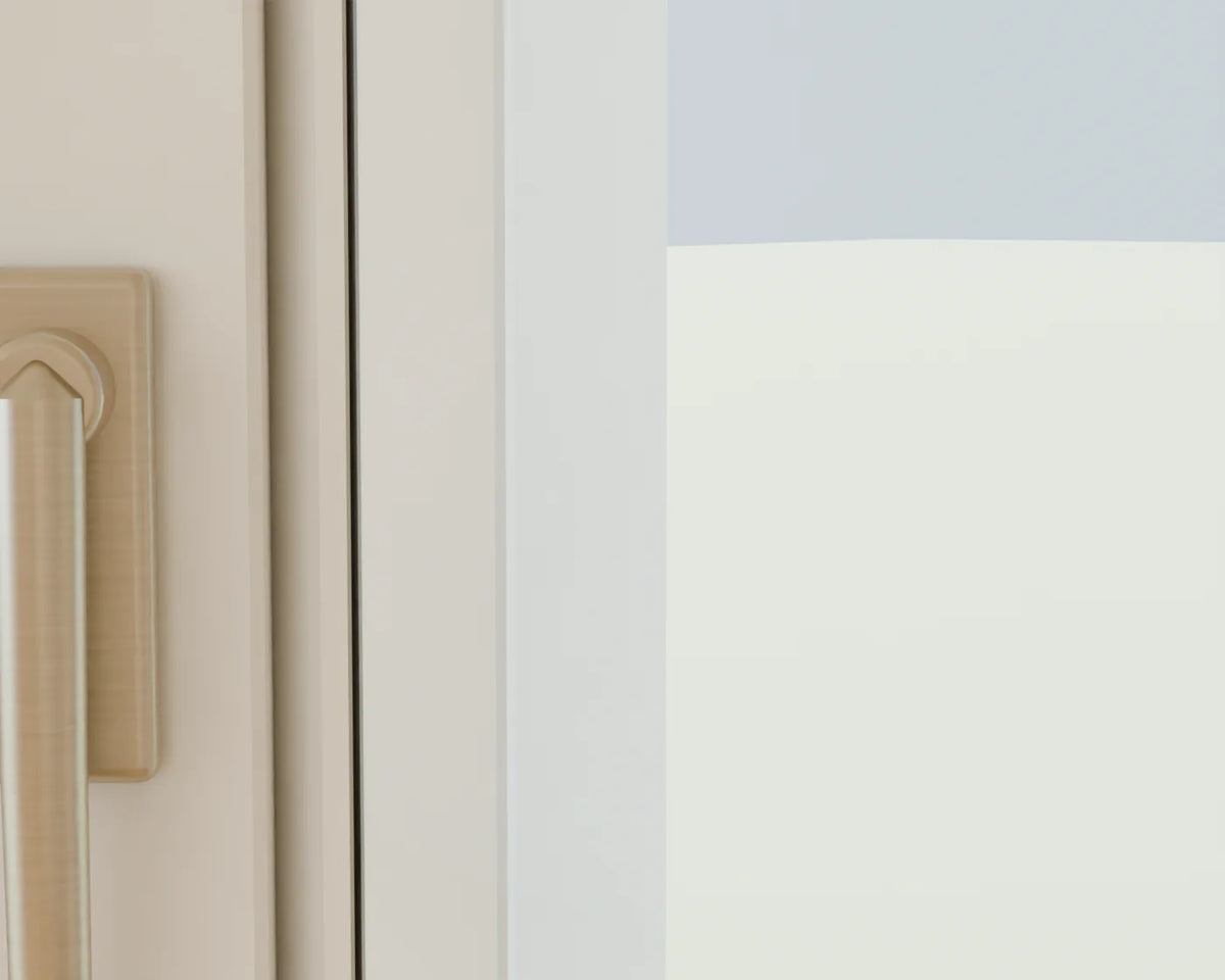 Casement Window, close-up detail render