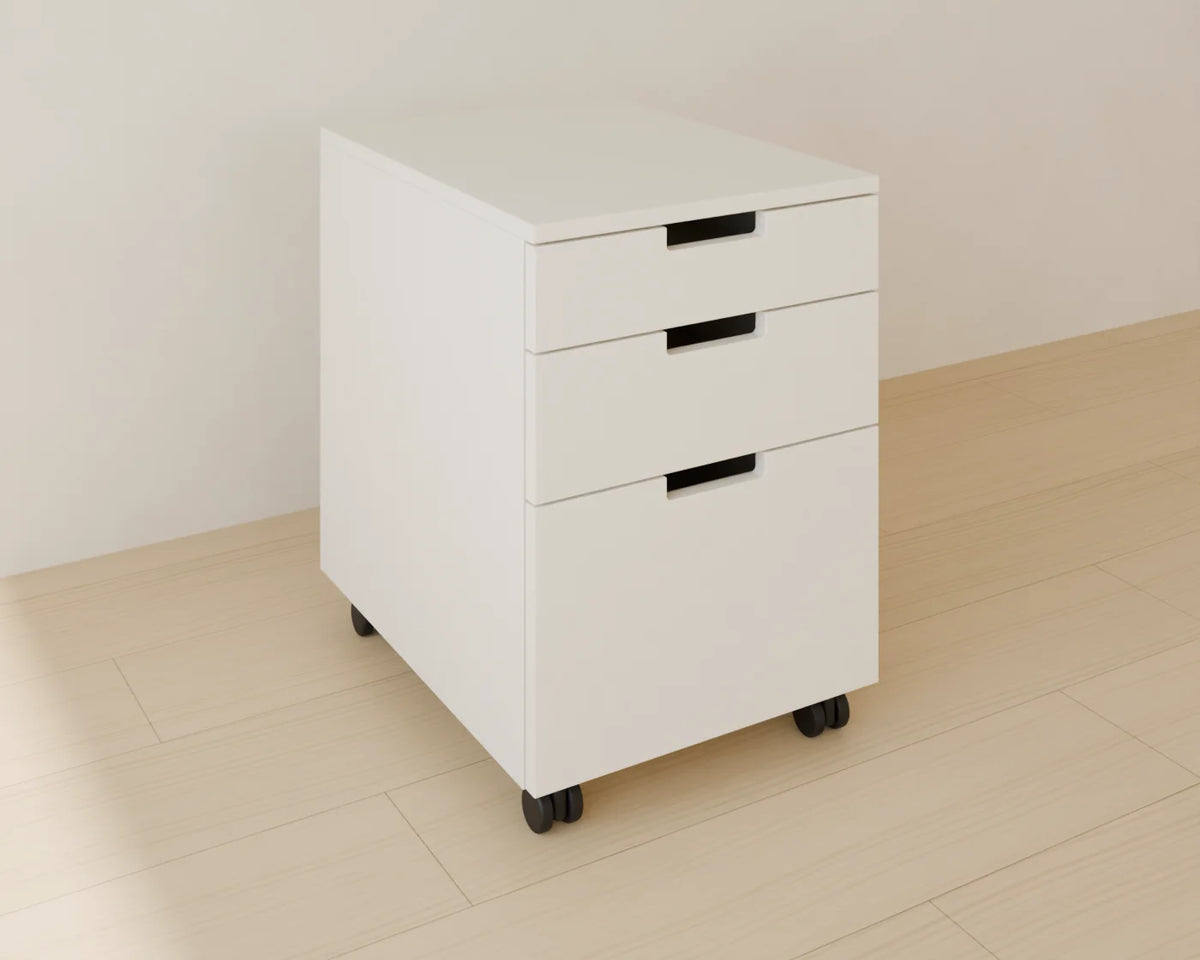 Filing Pedestal, Linden House 3D asset, studio render