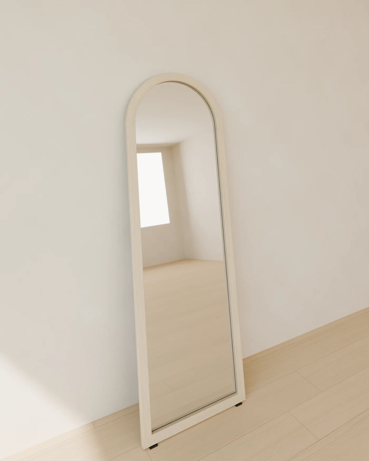 Leaning Floor Mirror, Linden House 3D asset, studio render